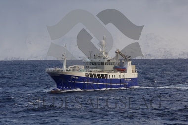 Bernt Oskar på loddefiske i Barentshavet 2018