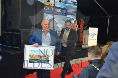 Peder Lie vinner innovasjonsprsi Nor-Fishing 2018