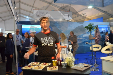 Arjen på Nor-Fishing 2018