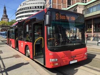 Buss for trikk