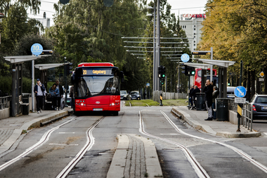 Frogner Stadion holdeplass