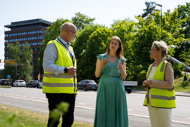Thor Georg Sælid, Birte Sjule, Sirin Stav på Tøyen