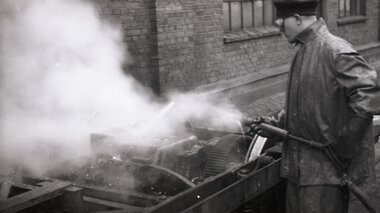 Boggivask ved Homansby vognhall 2