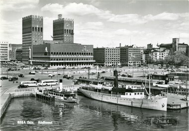 1197	Fortøyde båter Rådhusbrygga