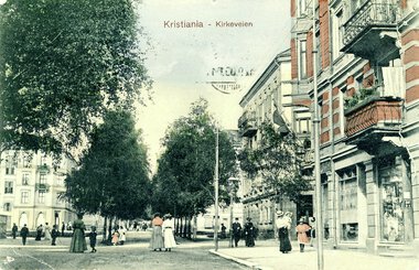 1419	Kirkeveien	tidlig 1900-tall.