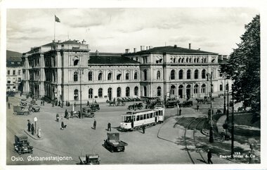 1568	Østbanestasjonen vogn 494 i linje 2 Frogner