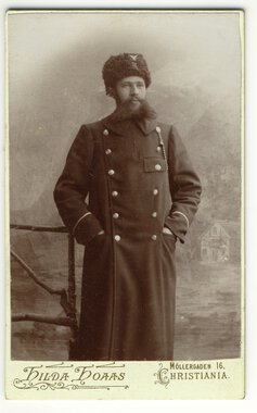 Kristian Solberg i vinteruniform