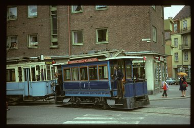 KES-vogn i transport til Sagene