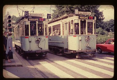 0088 Vogn 105 møter vogn 65 