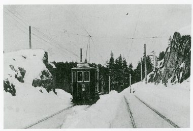 På vei mot Holmenkollen