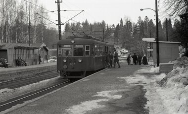 Vogn 407 Kolsåsbanen 	