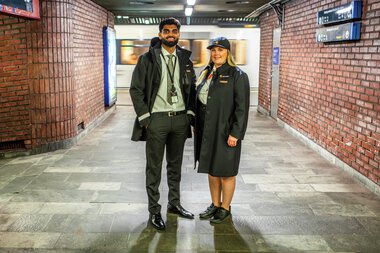 Nye uniformer T-banen