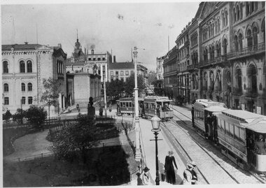 Vogner fra KES på Wessels plass