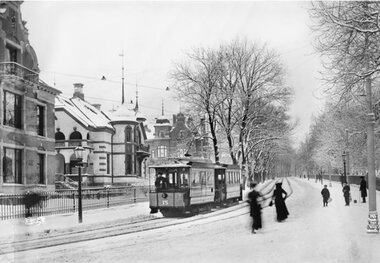 Trikk ved Skillebekk 1902