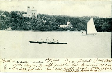 1319	Frognerkilen med roere	