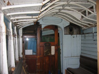 Interiør Hestesporvogn