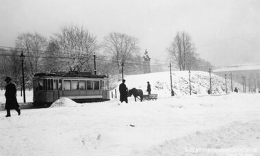 Drammensveien, Abelhaugen, 1915