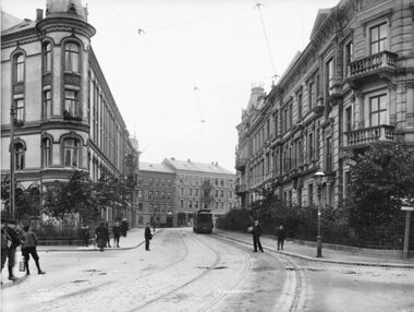 KES-tog i Riddervolds gate 1901