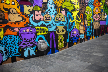 Åpning av ny kunstvegg på Trosterud