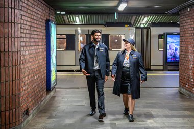 Nye uniformer T-banen