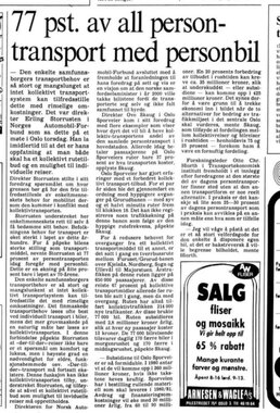 Transport med personbil