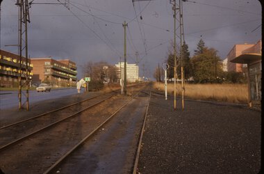 Østensjøbanen  fra Etterstad mot Helsfyr