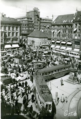 1520	Ekebergbanen i vendesløyfa på Stortorvet