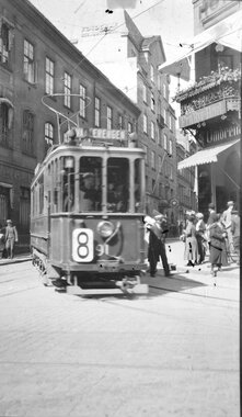 Vogn 91 på linje 8 Vaalerengen – St. Hanshaugen