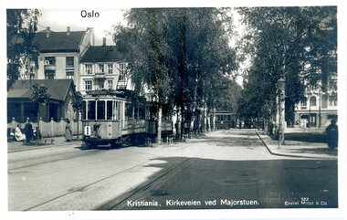 1403	Kirkeveien ved Majorstuen