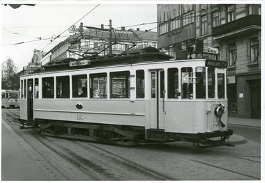 146 på vei inn i Bogstadveien fra Majorstuen