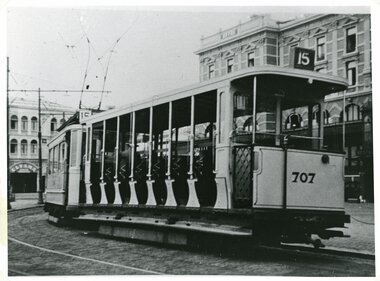 Åpen henger 707 etter salg til den Haag