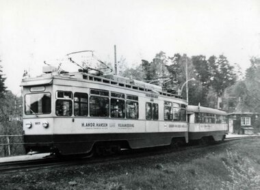 Ekebergbanetog på Ljabru