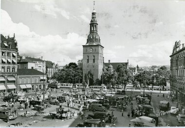 1166	Stortorvet torghandel og sporvogner