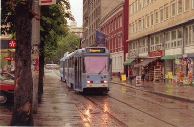 Vogn 261 til Sagene ved Tullinløkka	