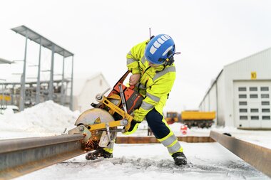 Lærling Paulius Masiulis sager t-baneskinne  Etterstad - 2