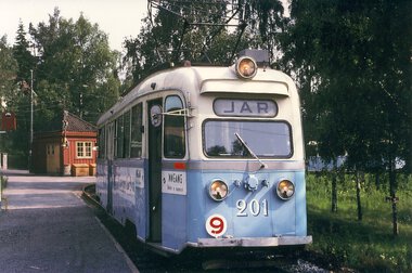 B-vogn 201 på Ljabru