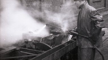 Boggivask ved Homansby vognhall 1