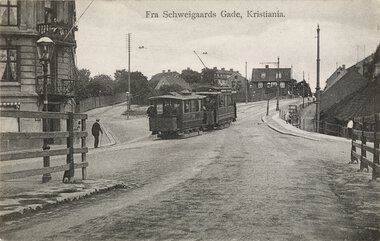 UEG-vogn i Schweigaards gate 1905