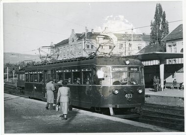 403 Bærumsbanen på Majorstuen