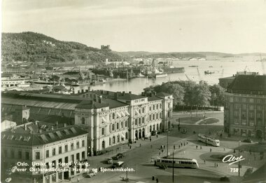 1028	Postkort stemplet 1953	