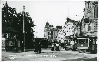 Drammensveien ved Solli, det engelske kvarter