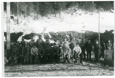 Bygging av Holmenkolbanen