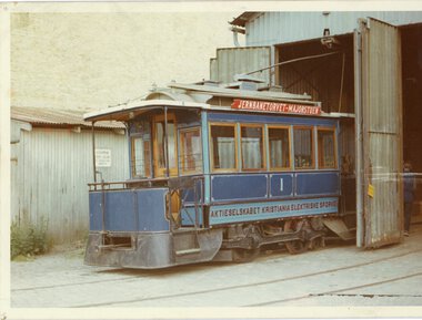 KES 1 ved vognhall 3 på Majorstuen