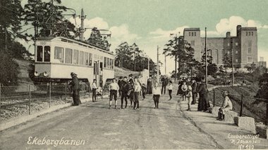 Åpning Ekebergbanen 1917