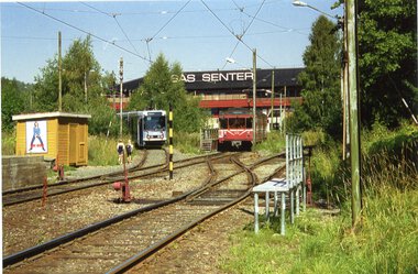 SL 109 og T-banetog 1330