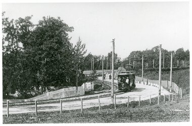 HKB, sporvogn mot slemdal