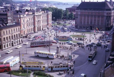 1122	Jernbanetorget sett fra hotell Viking