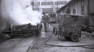 Boggivask ved Homansby vognhall 3