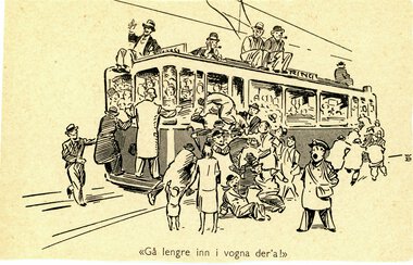 1321	Gå lengre inn i vogna