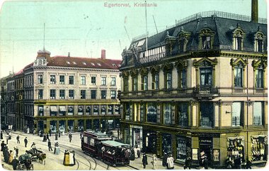 1411	Egertorget, åpen tilhenger